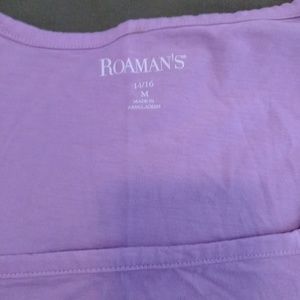 Square Neck T Shirt from Roaman's